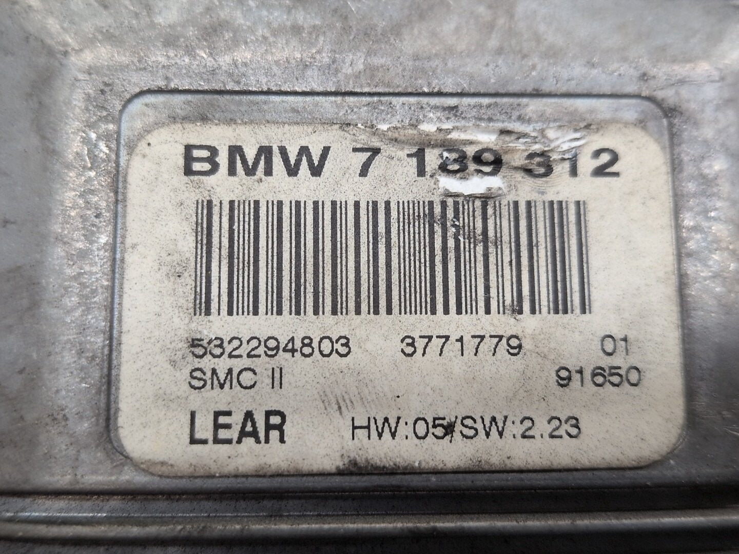 08-10 BMW E60 Left Right Headlight DRL Daytime Running Light Module SET 7189312