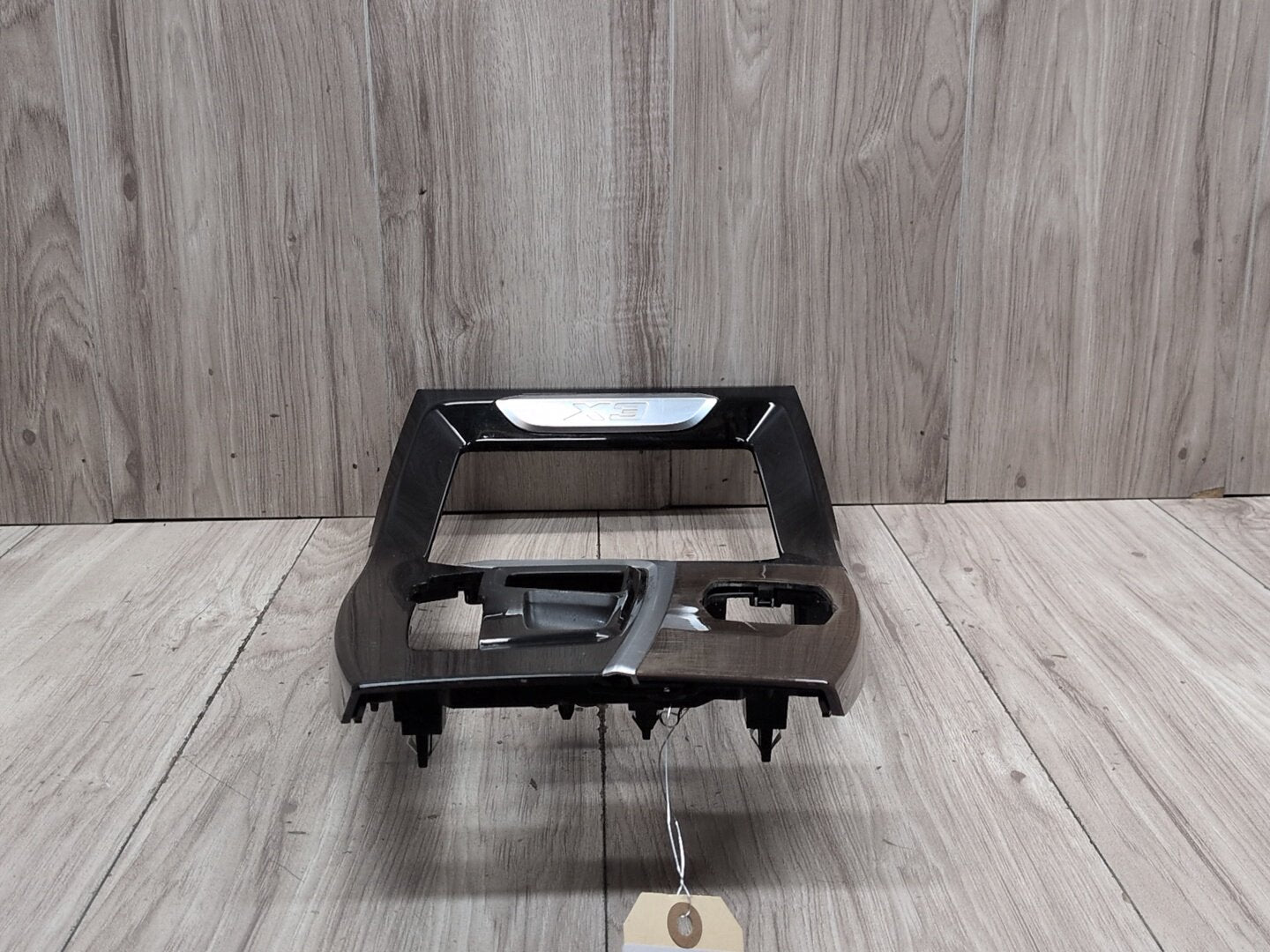 18-21 OEM BMW G01 G02 X3 X4 Center Console Interior Trim Oak Dark High Gloss