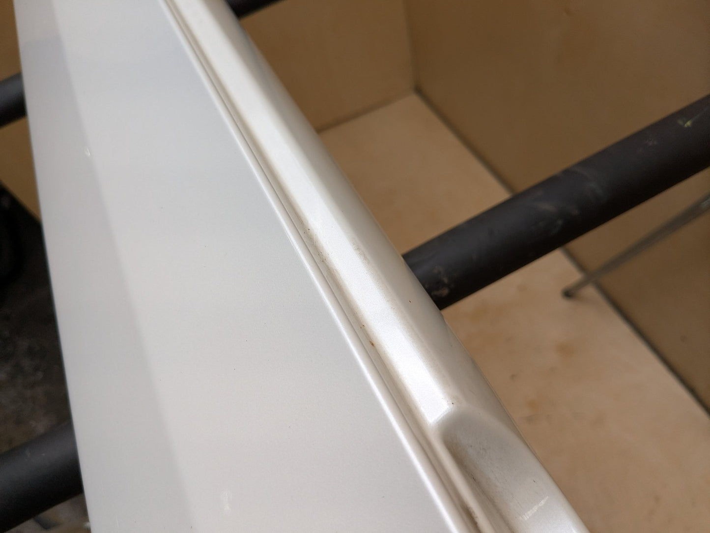 17-23 OEM BMW G30 530 540 Left Driver Side Skirt Rocker Panel White A96