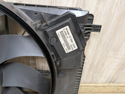 2009-2012 Mercedes-Benz E550 W212 Radiator Fan Shroud Housing w/ Motor A2125000493