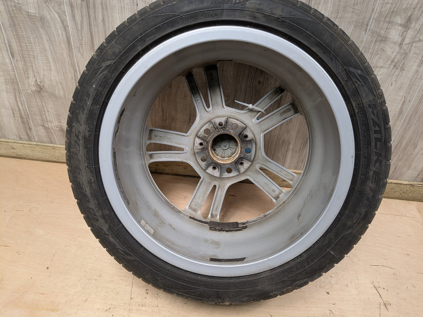 11-18 OEM BMW F25 F26 X3 X4 Wheel Rim 8,5JX19 ET:38 M Double Spoke 369 - 7844250