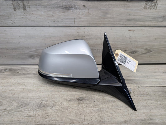 OEM BMW F30 328 330 335 340 Right Passenger Side Mirror Heated Dip SHADOW GLOSS