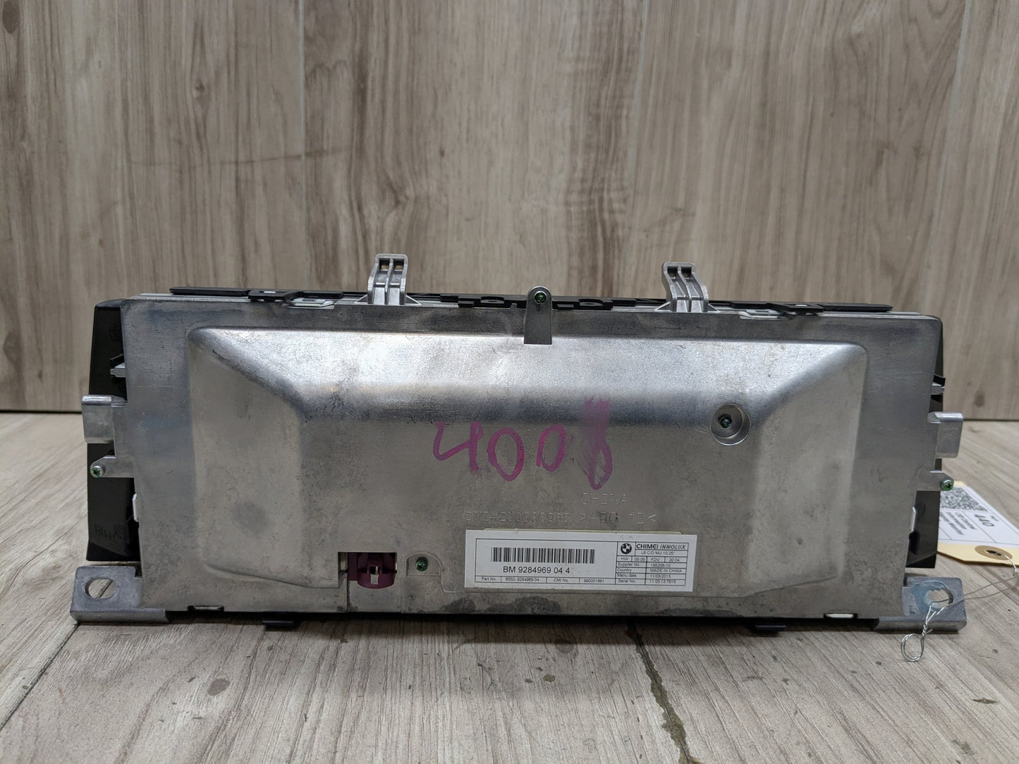 13-15 OEM BMW F01 F02 750 B7 LCI Central Information Display Screen 10.25 NBT