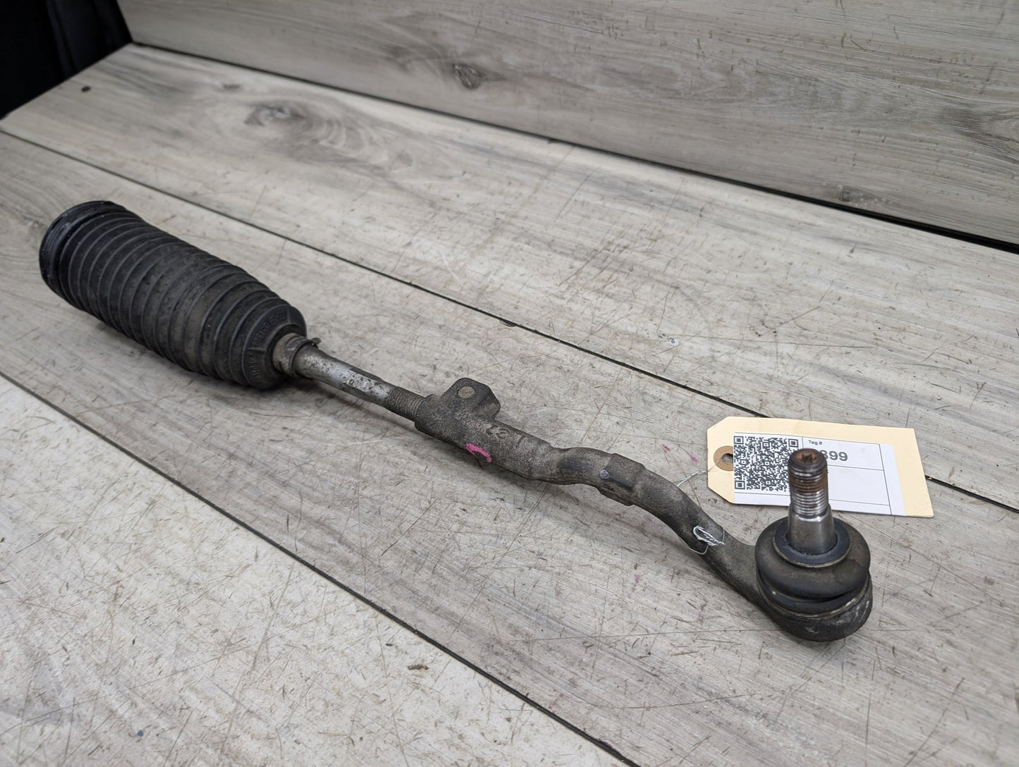 2014-2018 BMW X5 F15 Left Driver Tie Rod w/ Boot 6858735 OEM