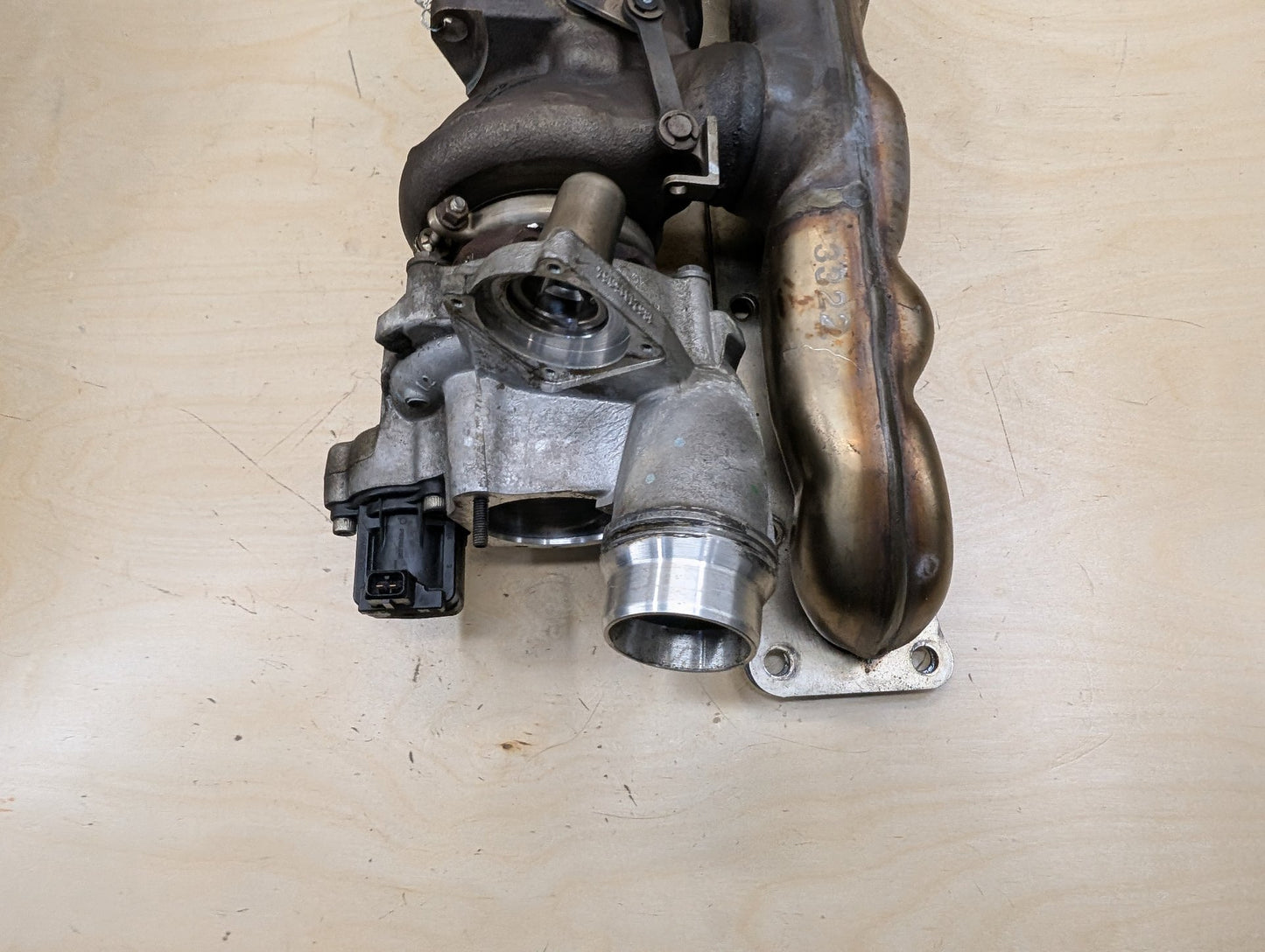 OEM BMW F06 F10 F15 F22 F25 F30 F32 F33 F36 X5 Turbo Charger w/ Manifold N55 EWG
