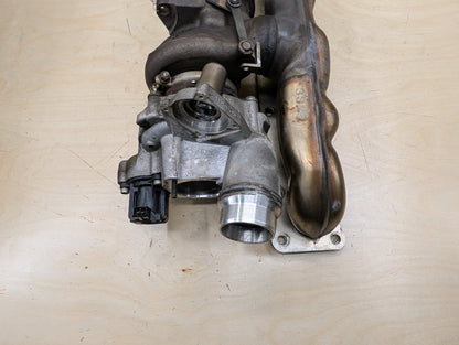 OEM BMW F06 F10 F15 F22 F25 F30 F32 F33 F36 X5 Turbo Charger w/ Manifold N55 EWG