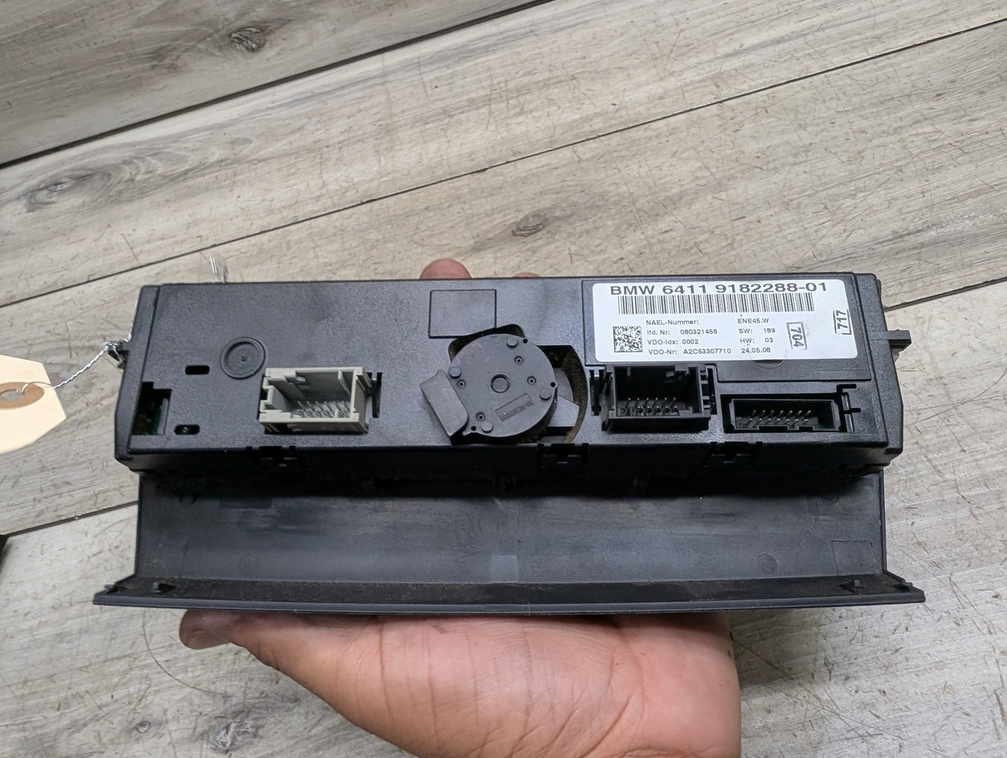 2007-2013 BMW 328i E93 Front AC Heater Climate Control Switch 9182288