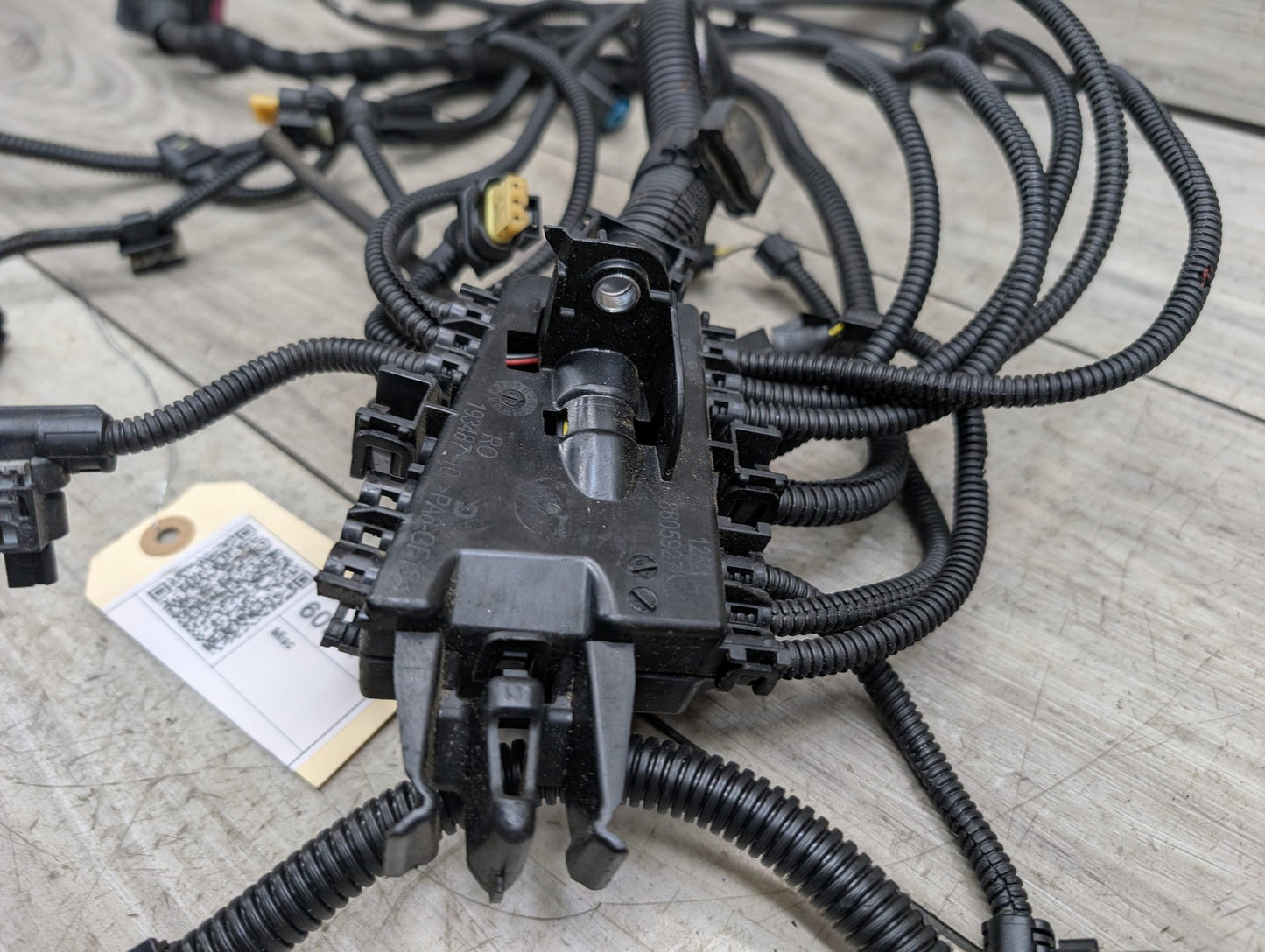 2017-2023 BMW G30 530i B46B20O0 Engine Motor Transmission Wiring Wire Harness SET 8605927