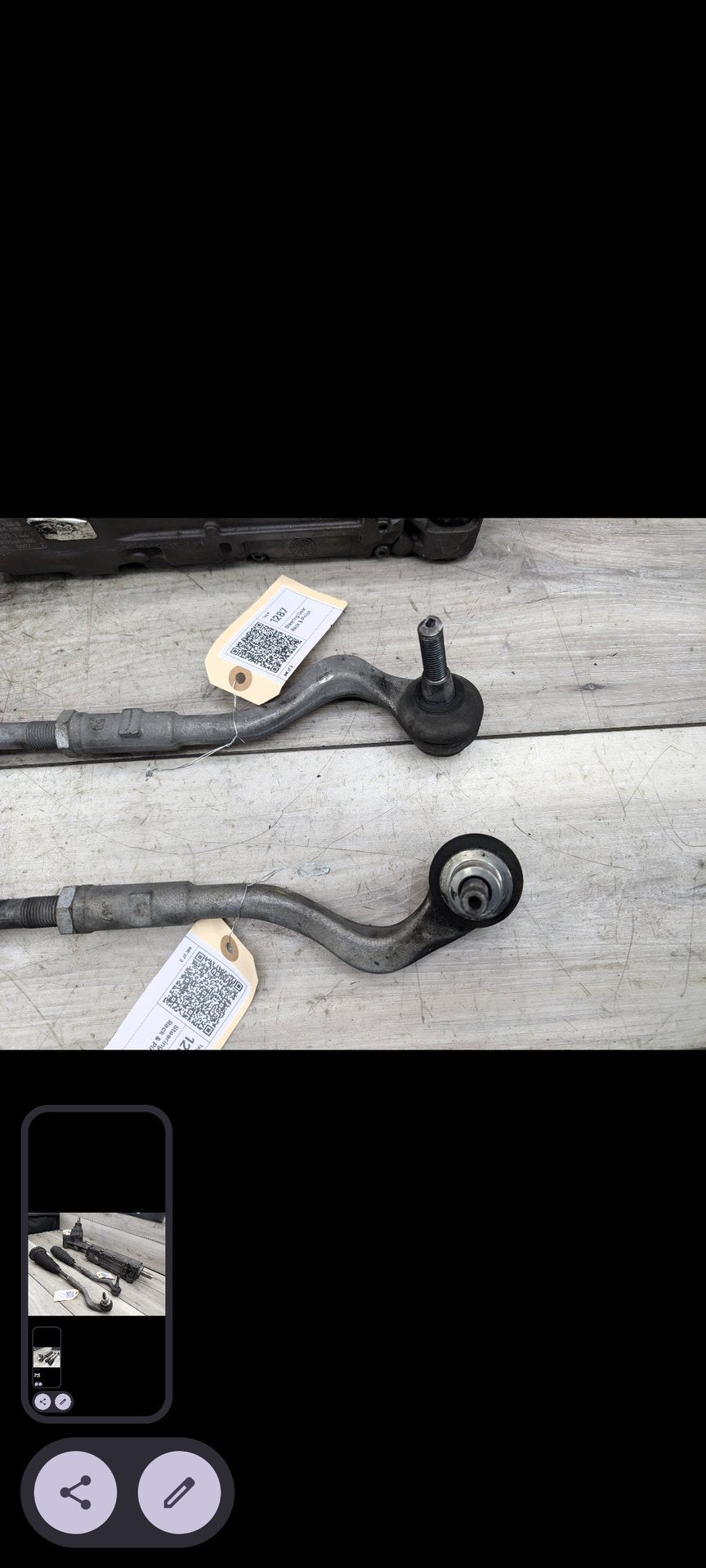 2009-2017 Audi Q5 8R Steering Gear Rack & Pinion 8R0909144F 13-17 Audi 8R Q5 SQ5 Electric Steering Rack & Pinion Assembly 8R1423055AC OEM