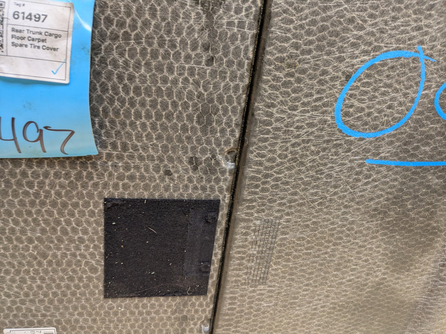07-13 OEM BMW E93 328 335 Rear Trunk Floor Mat Carpet Cargo Cover