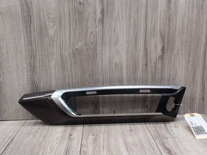 18-21 OEM BMW G01 G02 X3 X4 Dash Dashboard Center Air Vent Trim Panel DARK OAK