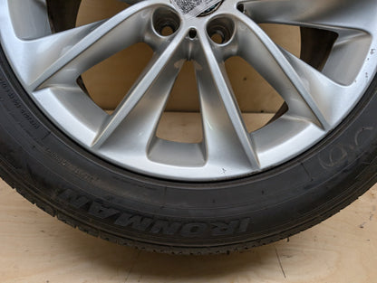 11-18 OEM BMW F25 F26 X3 X4 Alloy Rim Wheel 18x8" ET43 V Spoke Style 307