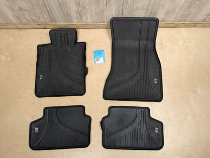 2017-2023 BMW M550i xDrive G30 Front Rear Left Right All Weather Mat Carpet Floor Mats SET 2414219