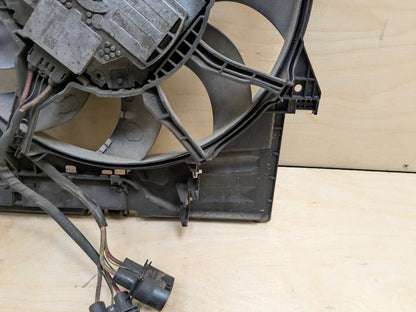 2008 - 2017 Audi S5 8T Radiator Fan Shroud Housing w/ Motor 4H0121003N
