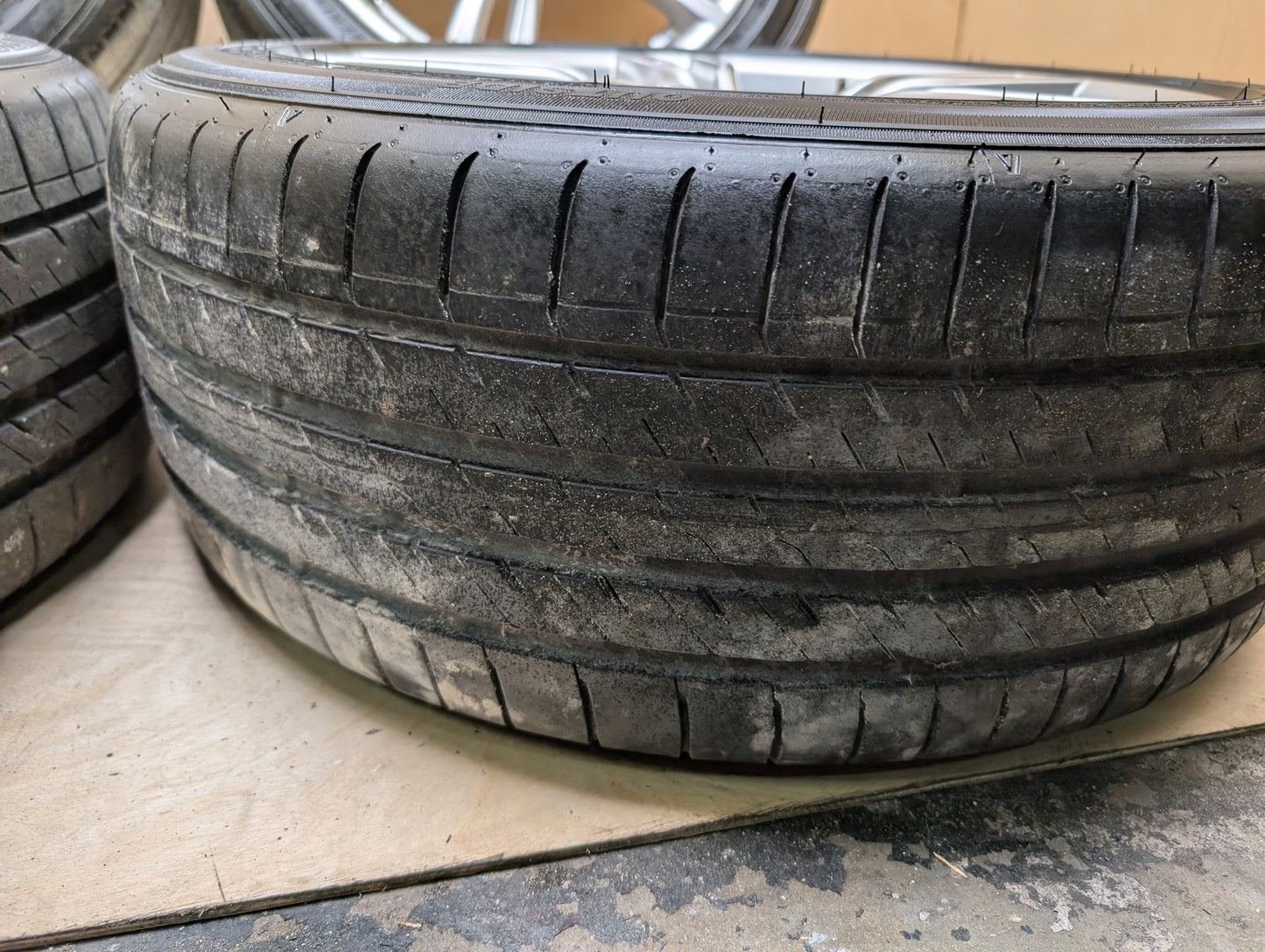 BMW OEM F30 F32 F33 Wheel Rim SET 7845881 Style 400M 18x8 18x8.5