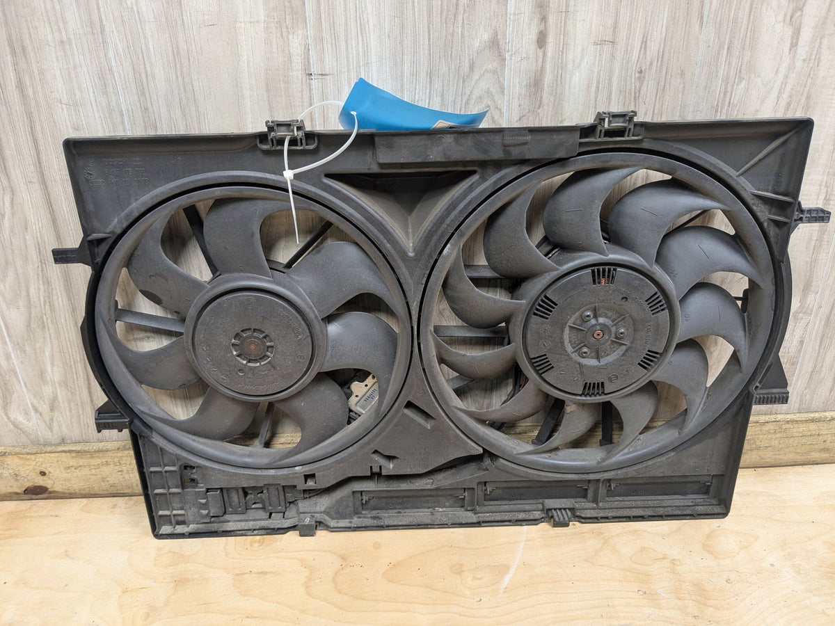 2009-2012 Audi S4 B8 Radiator Fan Shroud Housing w/ Motor 8K0121003N