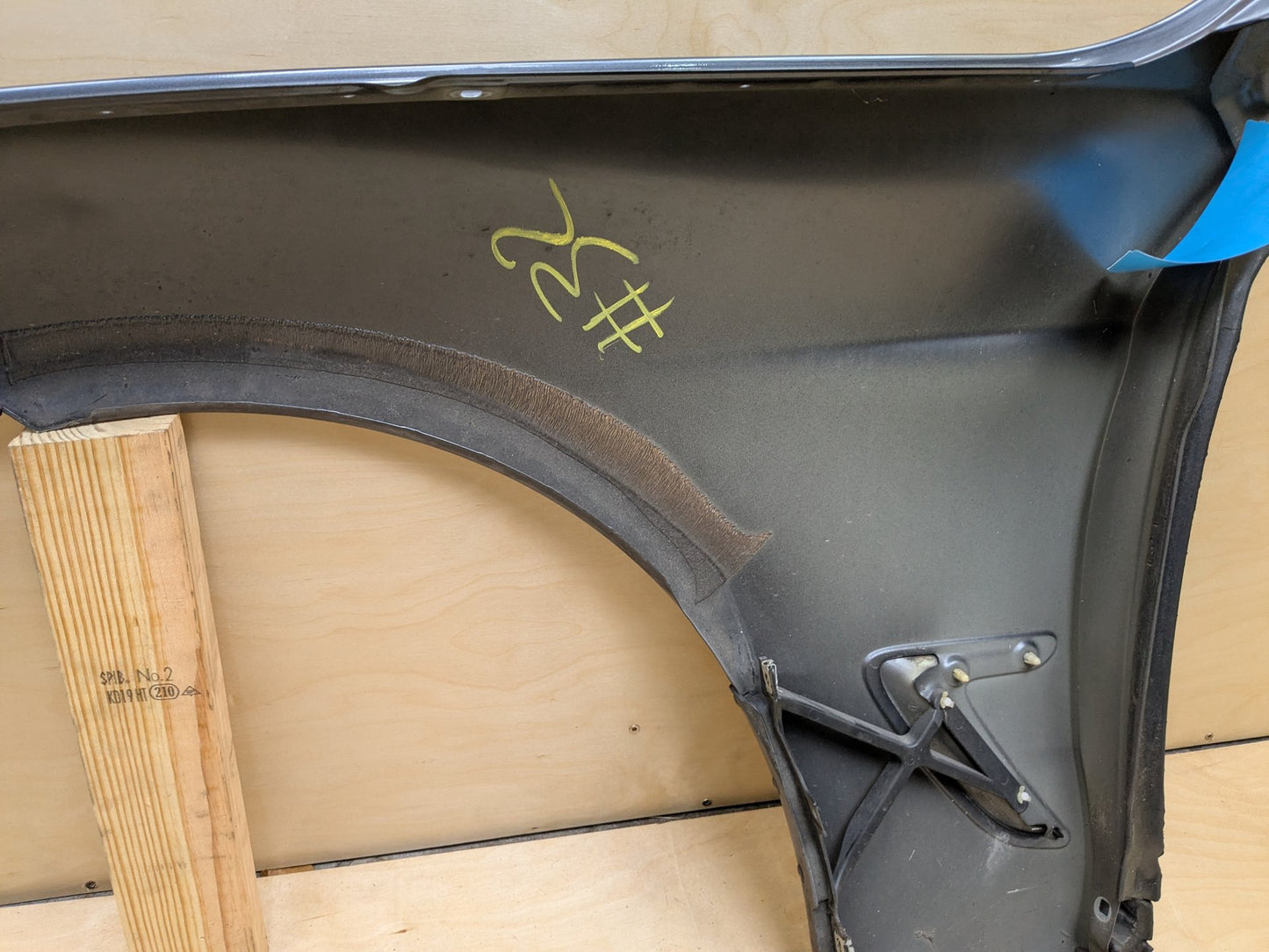 14-19 OEM BMW F34 335 340 GT Right Passenger Fender Panel Grey B39