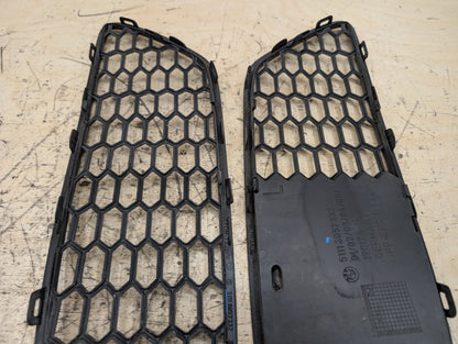 2010-2017 BMW 535i GT xDrive F07 Front Left Right Center Bumper Cover Grilles SET 8057333 OEM