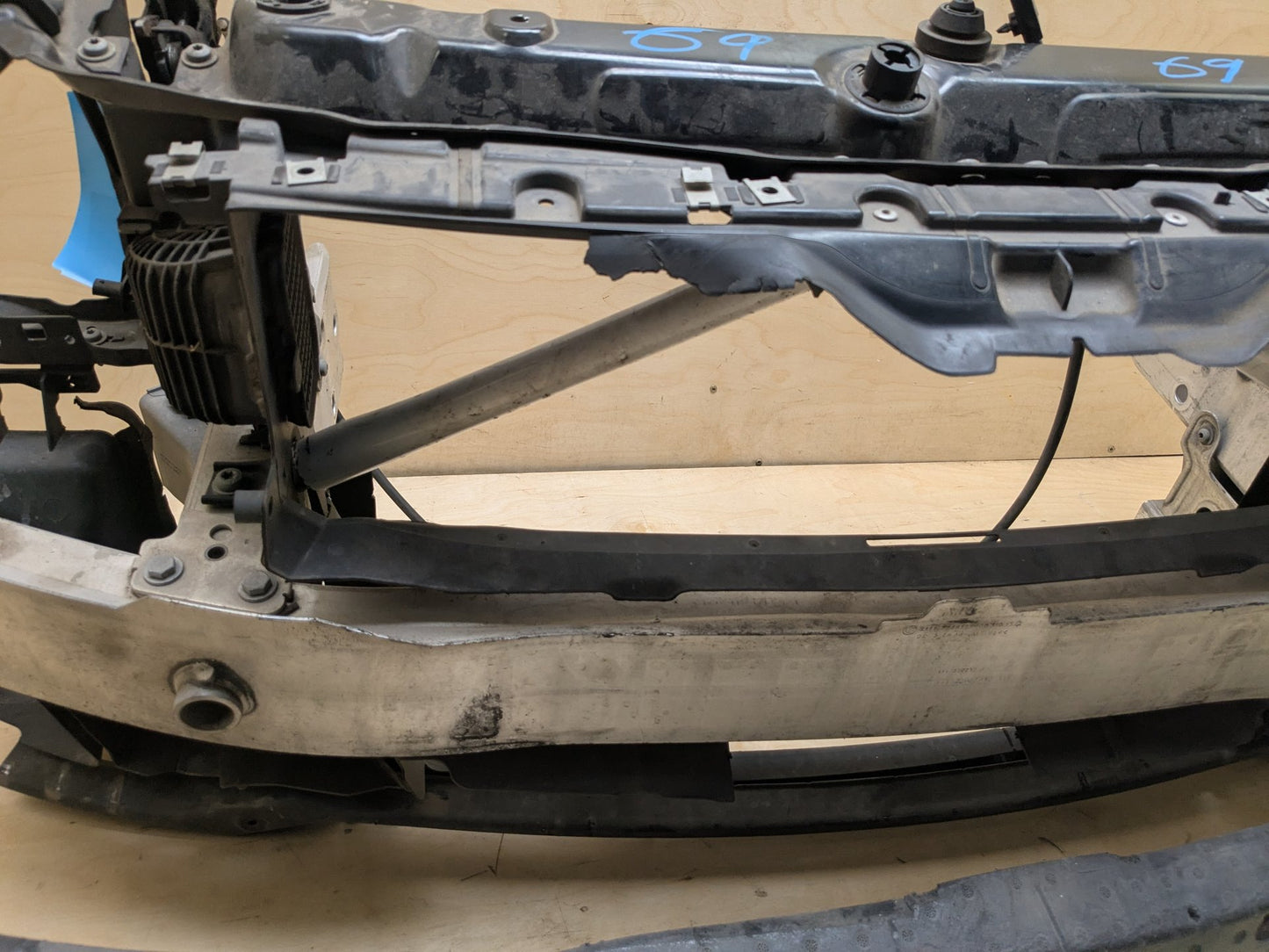12-18 OEM BMW F30 328 330 335 Front Clip Reinforcement Radiator Support Frame
