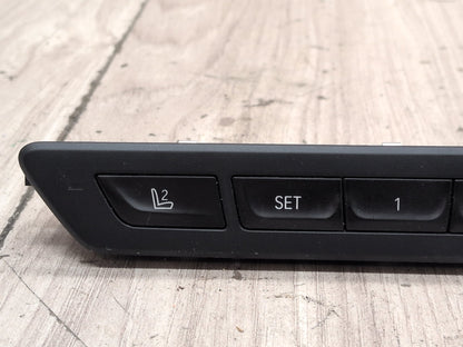 2016-2019 BMW 740Li G12 Front Left Driver Seat Memory Switch 6997296 OEM