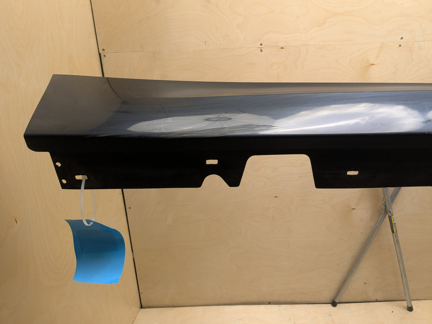 09-11 OEM BMW E90 335 Right Passenger Side Skirt Rocker Panel Black 475