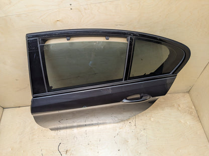 17-23 OEM BMW F90 G30 530 540 M550 M5 Rear Left Driver Door Shell Panel Grey A90