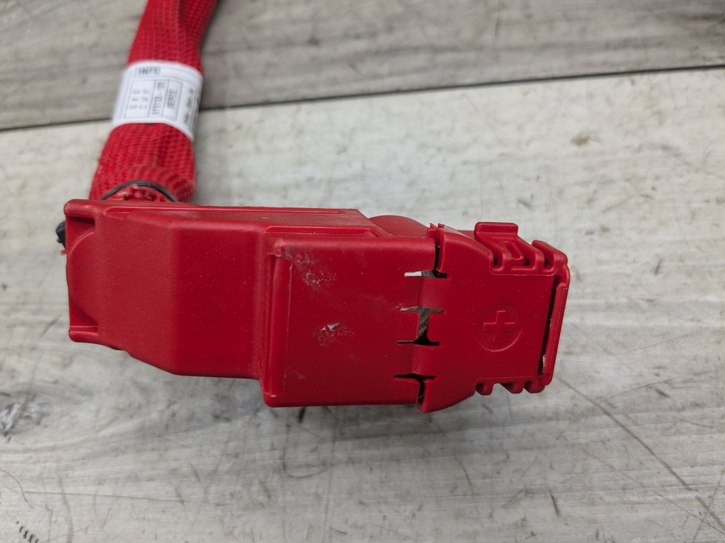 18-21 OEM BMW G01 G02 F98 X3 X4 Battery Plus Pole Terminal Positive Red Cable