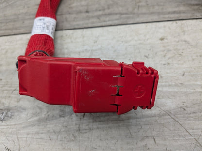18-21 OEM BMW G01 G02 F98 X3 X4 Battery Plus Pole Terminal Positive Red Cable