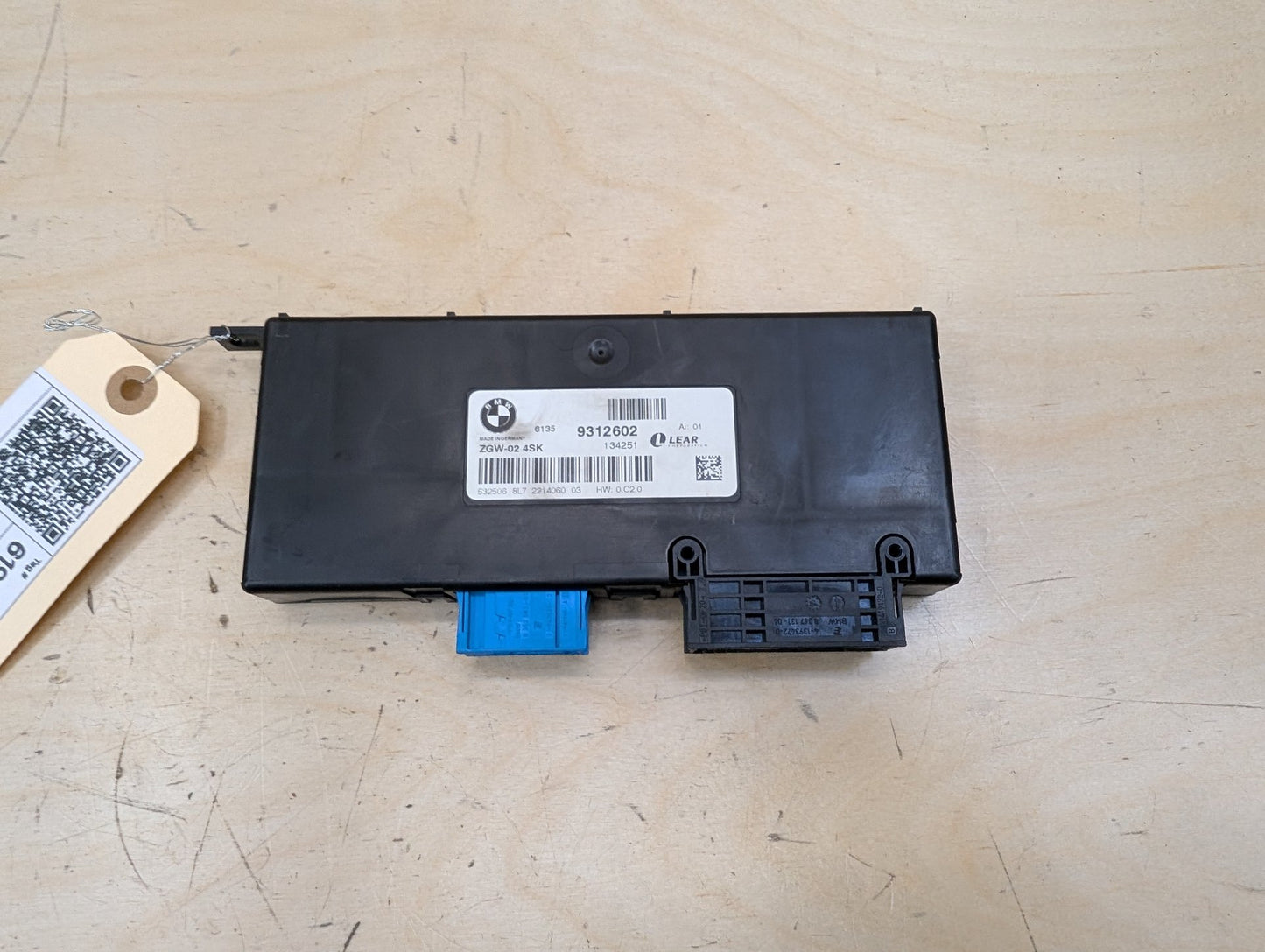 2011-2016 BMW X3 F25 BCM Body Control Module 9312602