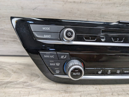 17-20 OEM BMW F90 G30 530 540 M550 AC Climate Control Panel Radio Media Buttons