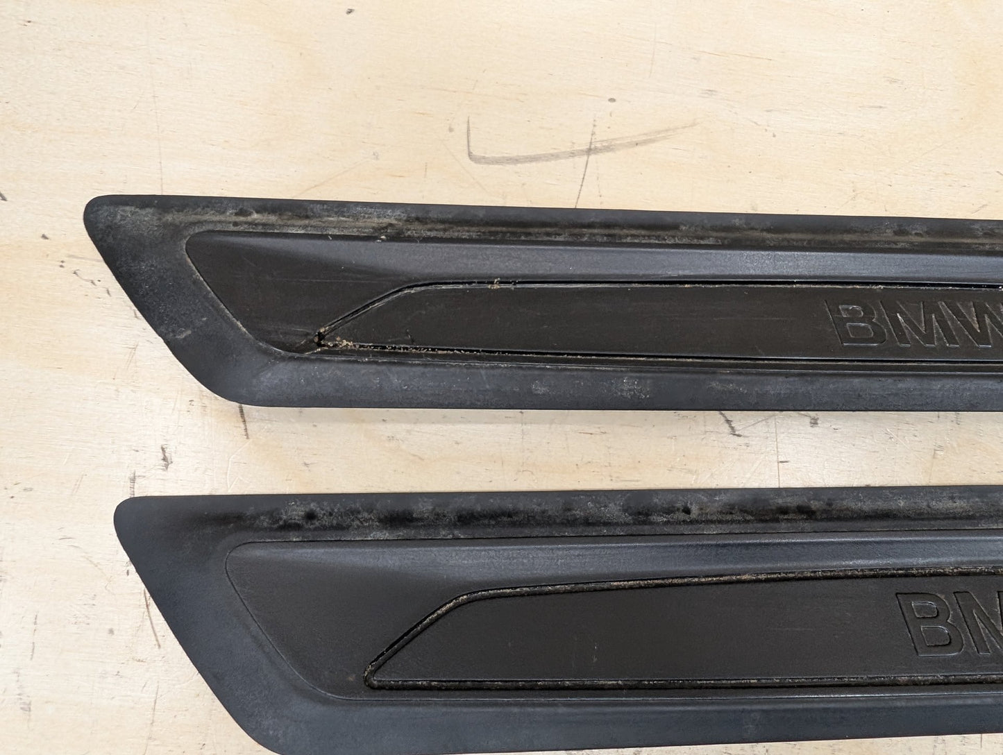 2012-2018 BMW 320i F30 Front Rear Left Right Scuff Plate Door Sill SET 7263315
