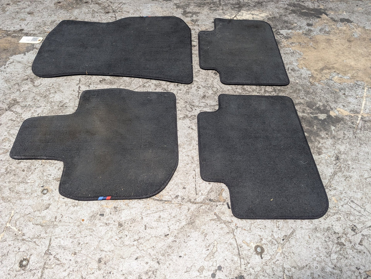 18-21 OEM BMW G01 F97 X3 X3M M Front Rear Carpet Floor Mats Black SET