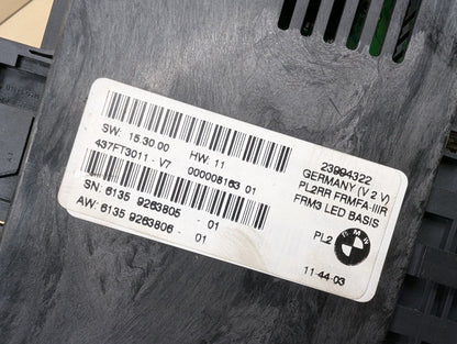 11-13 OEM BMW E92 AHL FRM FRM3 3R Footwell Light Control Module