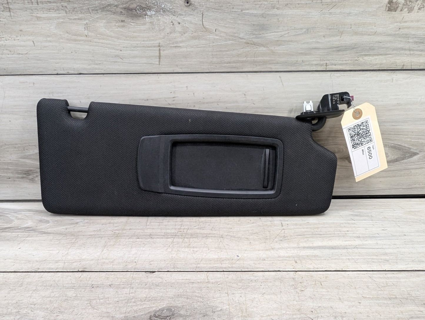 17-20 OEM BMW F90 G30 530 540 M550 M5 Interior Right Passenger Sun Visor Black
