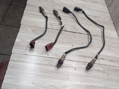 2011-2017 Audi RS5 8T Cat Catalytic Oxygen O2 Lambda Probe Sensors SET 07L906265 OEM