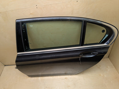 OEM BMW G11 G12 740 750 Rear Left Driver Aluminum Door Shell Panel Gray