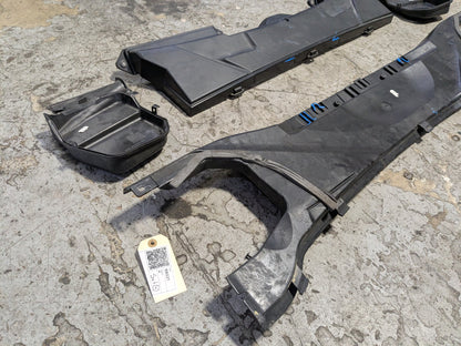 2008-2013 BMW 135i E88 Left Right Side Cowl Covers SET 6925018 OEM