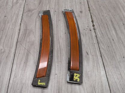 OEM BMW F01 F02 740 750 760 Rear Left Right Driver Passenger Bumper Side Marker Light Reflector PAIR