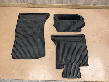 OEM BMW F01 Front Rear Left Right All Weather Carpet Floor Mats SET