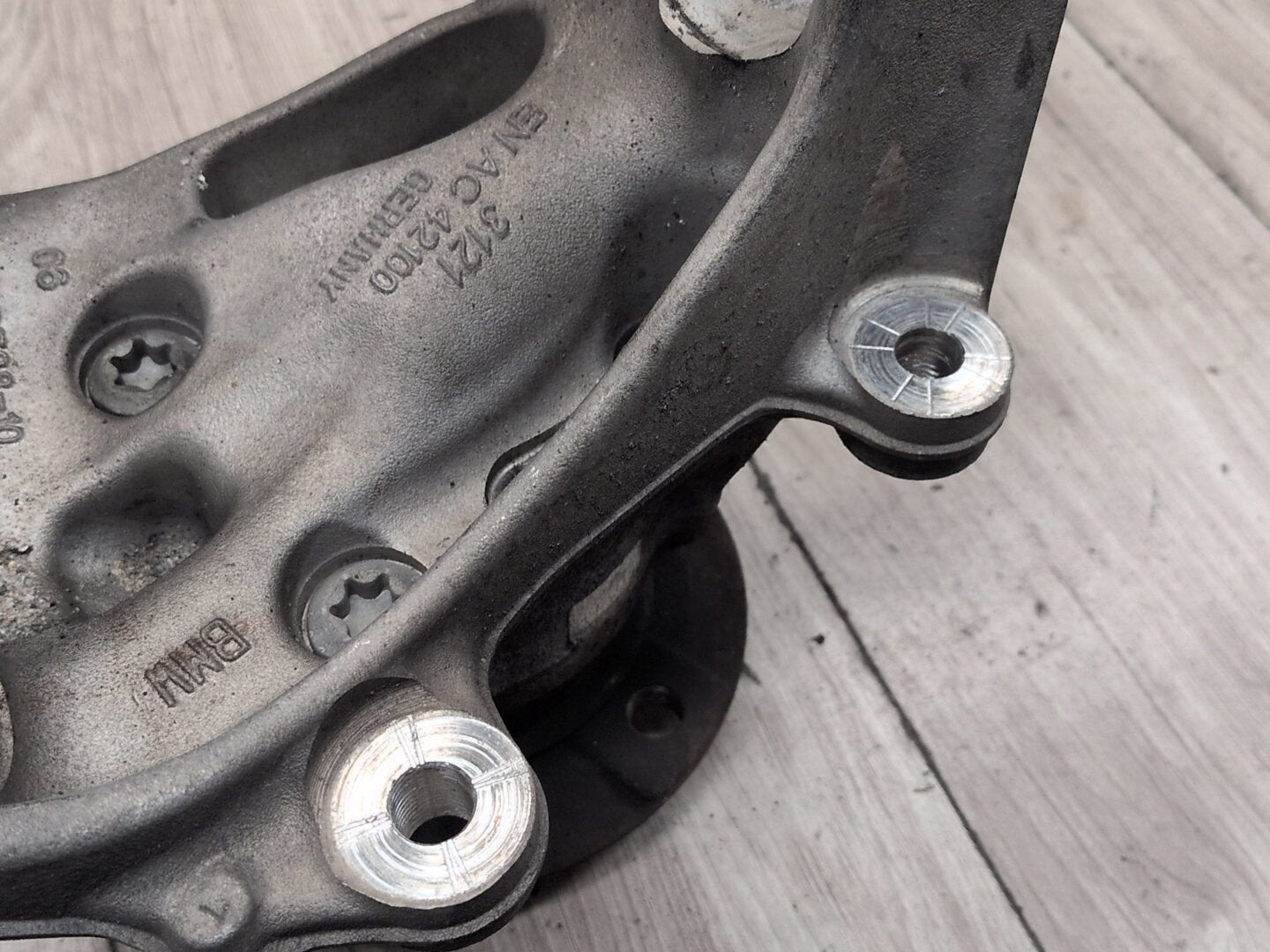 OEM BMW F32 F33 F36 RWD Front Right Passenger Spindle Carrier Knuckle Bearing