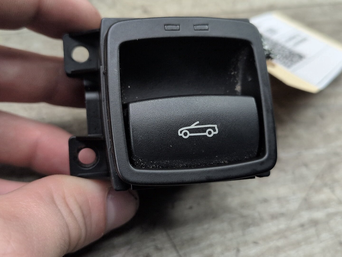 OEM BMW E93 M3 F12 M6 335 Convertible Roof Top Control Switch Button Open Close