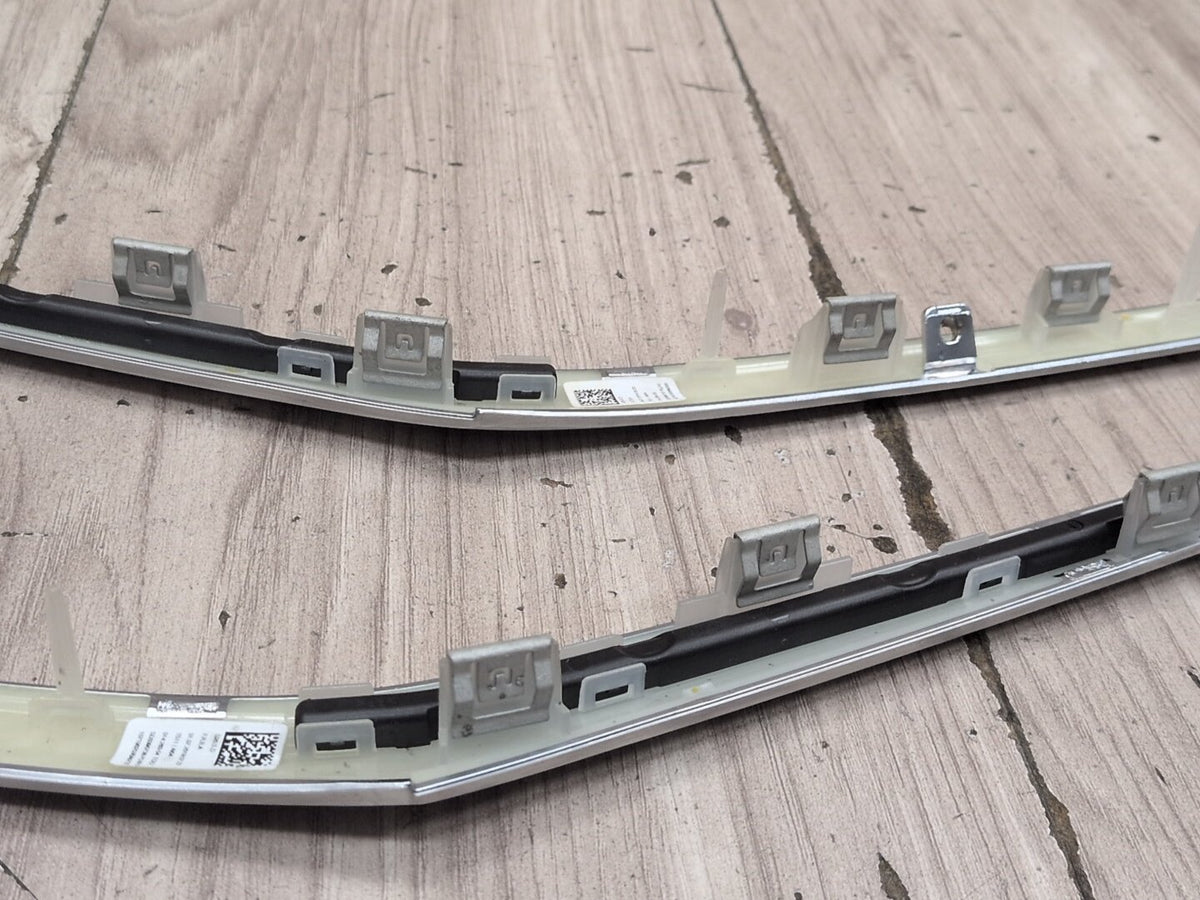 OEM BMW G20 Front Left Right Interior Door Panel Trim w/ Ambient Lighting SET