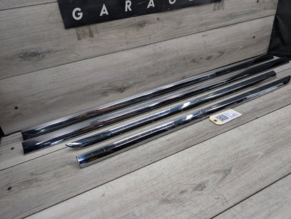 2016-2022 BMW 750Li G12 Front Rear Left Right Exterior Door Trim Molding SET 7397869