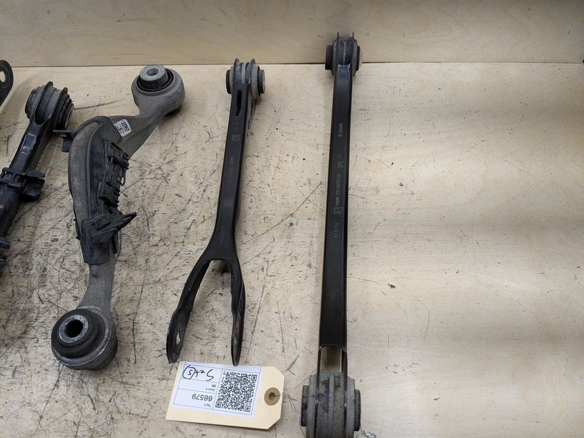 2016-2019 BMW 740i G12 Rear Left Driver Control Arms SET 6861125