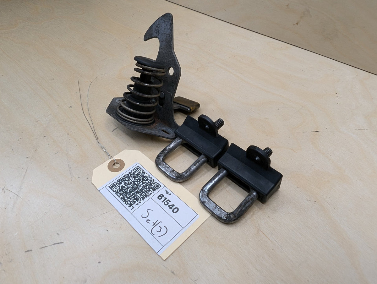 2007-2013 BMW 328i E93 Hood Bonnet Safety Lock Latches SET 7073916 OEM