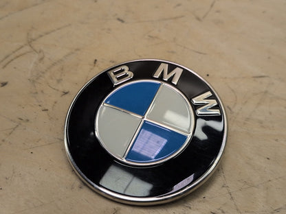 Genuine OEM BMW F39 F90 G20 G30 G80 M3 Bumper Hood Trunk Rear Round Emblem 74mm