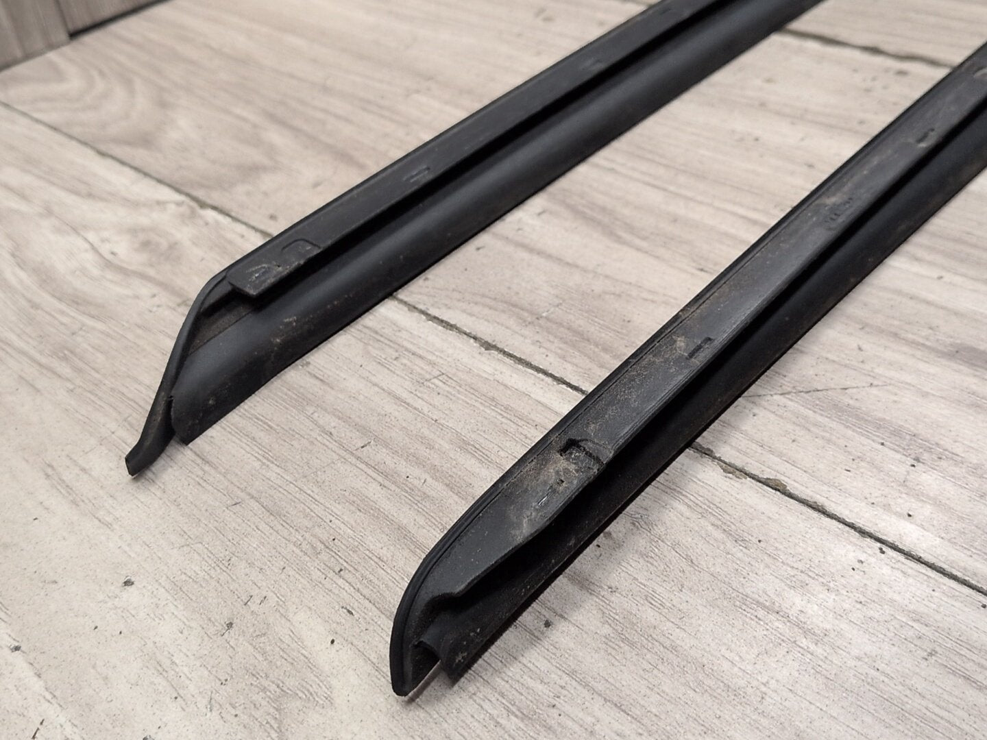 2018-2023 Audi S4 B9 Front Left Right Side Windshield Drip Trim Molding SET 8W0854327C