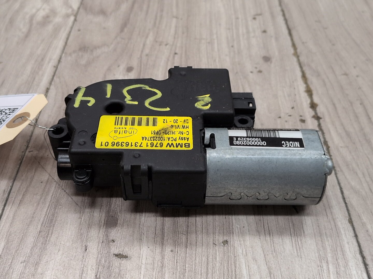OEM BMW MINI E84 F15 F25 F54 F55 F56 F60 Panoramic Sunroof Drive Motor Actuator