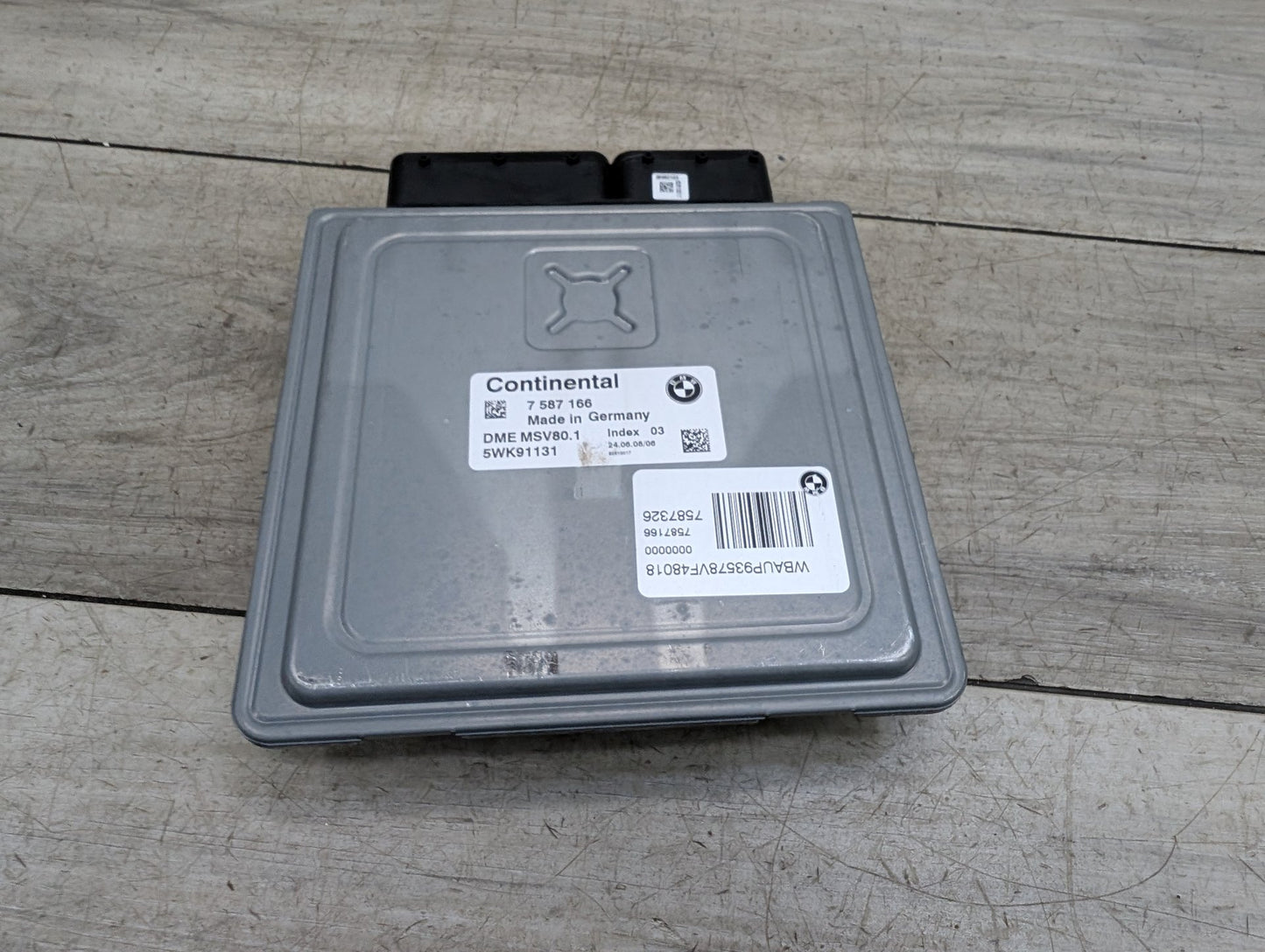 OEM BMW 128i E82 - Engine Motor ECU DME Computer w/ Cas & Key SET MSV80 7587166