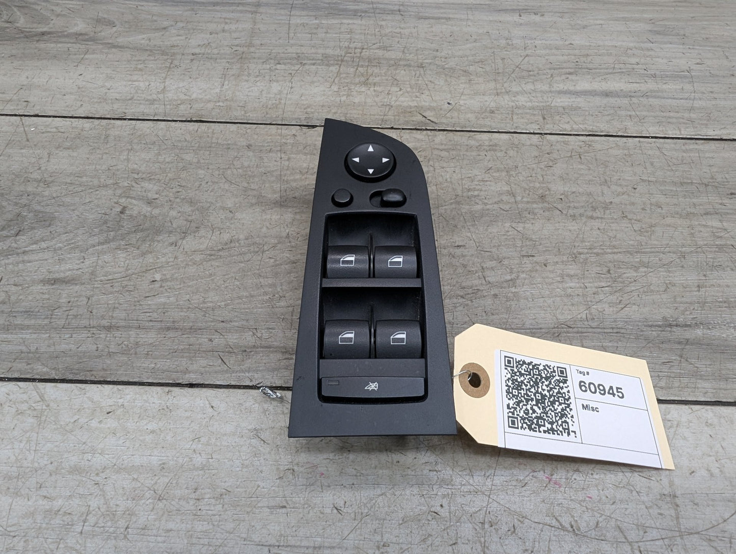 06-11 OEM BMW E90 328 335 M3 Front Left Driver Main Master Power Window Switch